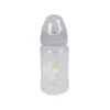 BIBERON COL LARGE ET TETINE DEBIT VARIABLE SILICONE 270ML