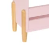 BIBLIOTHEQUE DOUCEUR FLEUR ROSE D.61.5X18.5X100CM