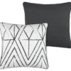 BIRMINGHAM COUSSIN 40X40CM ECRU COTON RECYCLE