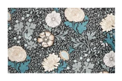 BLANCA TAPIS RUBBER 45X75CM PETROLE