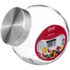BOCAL BONBONS VERRE INOX 1.5L