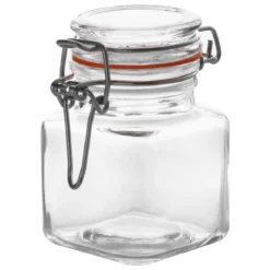 BOCAL CARRE VERRE 0.1L