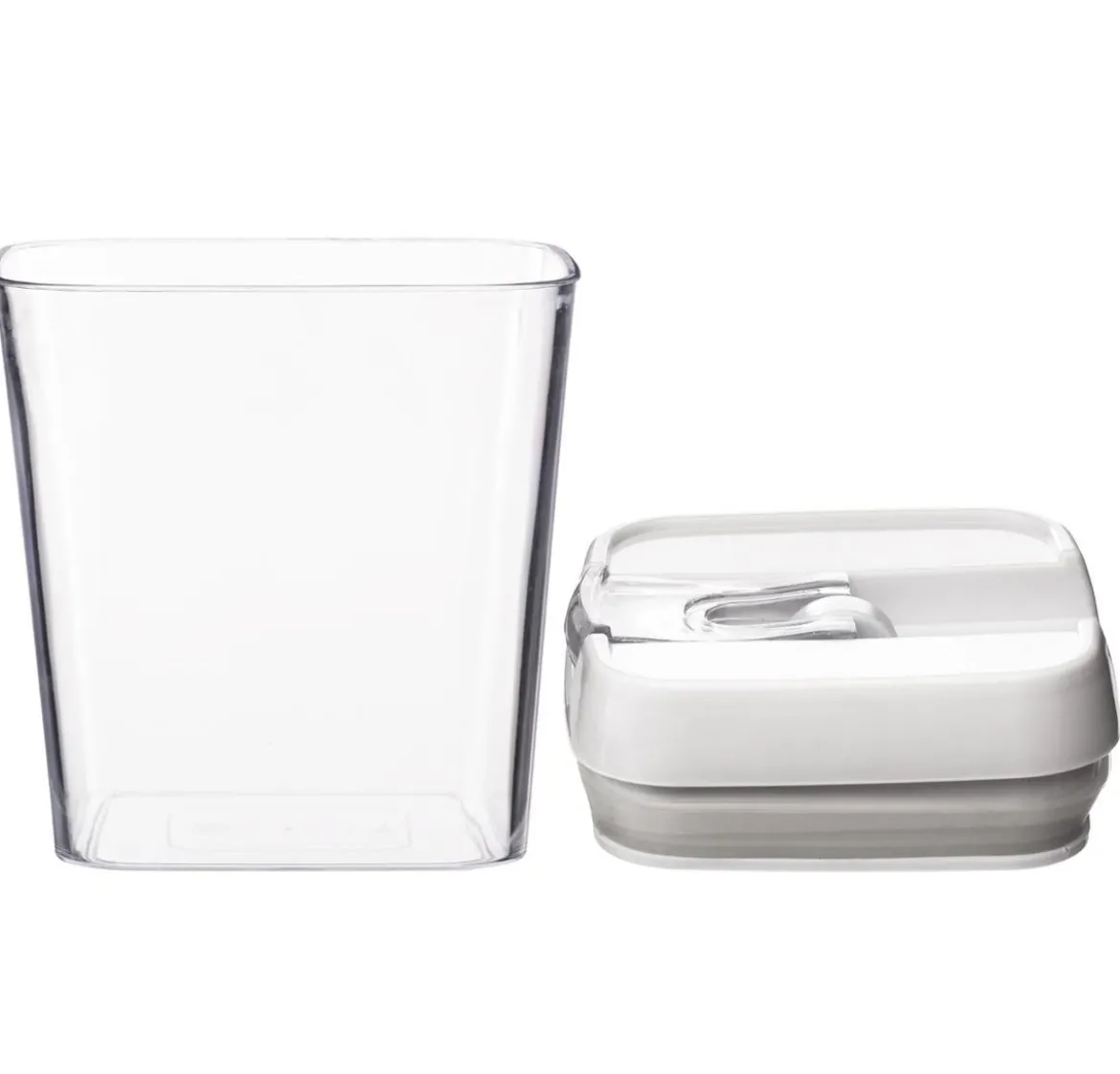 BOCAL HERMETIQUE CARRE 0.5L OSLO