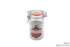 BOCAL HERMETIQUE CLIP METAL 250ML