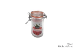 BOCAL HERMETIQUE CLIP METAL 70ML