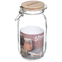 BOCAL VERRE AVEC MOTS 2L