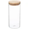 BOCAL VERRE ET BOIS HERMETIQUE 1.3L