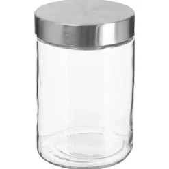 BOCAL VERRE INOX 1.2L
