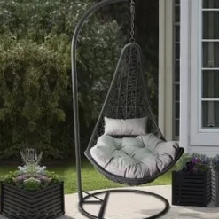 BOHO FAUTEUIL SUSPENDU GRIS