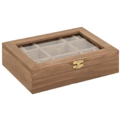 BOITE A BIJOUX BOIS FLO L.20CM
