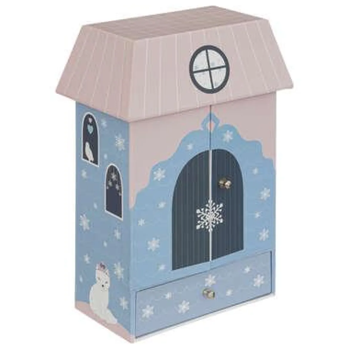 BOITE A BIJOUX 3 TIROIRS HIVER