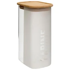 BOITE A FARINE VERRE BAMBOU GLASSY 1.6L