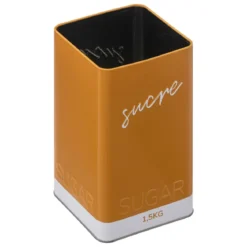 BOITE A SUCRE COLOR EDITION MOUTARDE