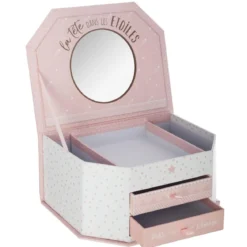 BOITE BIJOUX MIROIR
