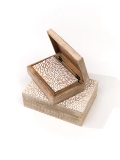 BOITE BOIS MANGUIER GRAND MODELE