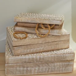 BOITE BOIS MANGUIER GRAND MODELE