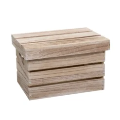 BOITE CAGETTE BOIS D.38X28X24CM