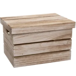 BOITE CAGETTE BOIS D.26X16X16CM