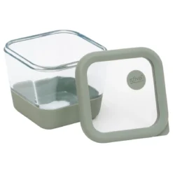 BOITE CARREE VERRE 0.5L SILIGLASS