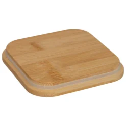 BOITE CARRE METAL BAMBOU SENSIA TAILLE S