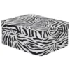 BOITE CARTON POLYBOX ZEBRA D.28X22X11.5CM