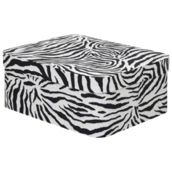 BOITE CARTON POLYBOX ZEBRA D.35X26X14.5CM