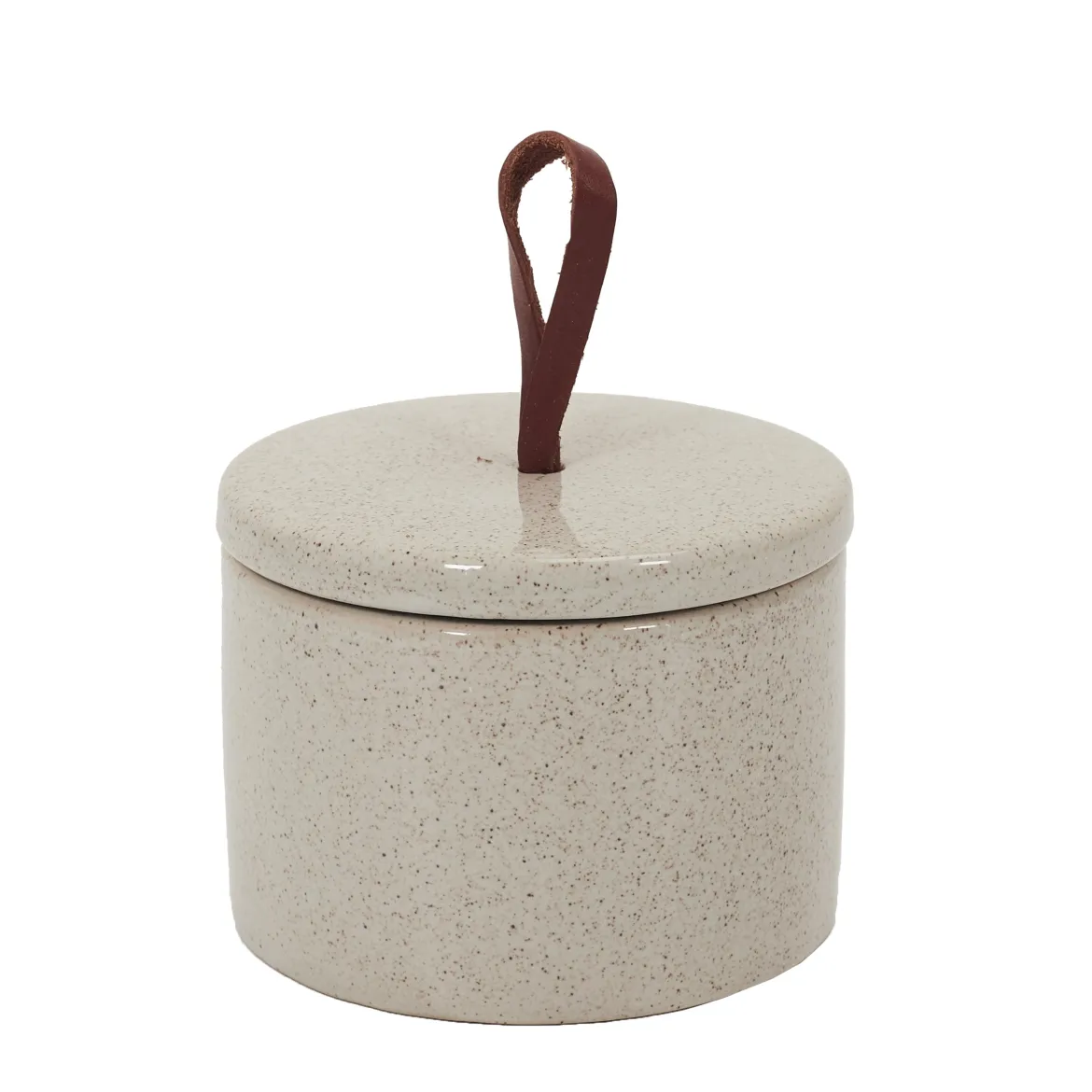 BOITE CERAMIQUE STYLE VINTAGE D.10X7CM