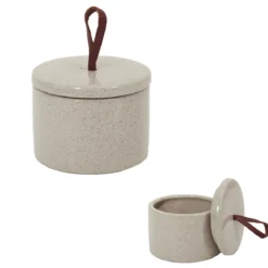 BOITE CERAMIQUE STYLE VINTAGE D.10X7CM