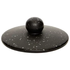 BOITE CERAMIQUE WONJ NOIR D.12CM