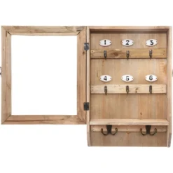BOITE CLE BOIS 26X38CM