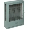 BOITE CLE METAL VERRE HOUSE 28X38CM