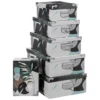 BOITE COINS METAL FOREST D.28X19.5X10.8CM