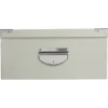 BOITE COINS METAL GRIS 48X33.5X16CM