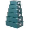 BOITE COINS METAL UNI PETROLE D.32X21.5X11.8CM