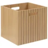 BOITE DE RANGEMENT BOIS TASSO 31X31CM