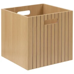 BOITE DE RANGEMENT BOIS TASSO 31X31CM
