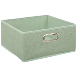 BOITE DE RANGEMENT GRIS SAUGE CHINE 31X15CM