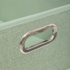 BOITE DE RANGEMENT GRIS SAUGE CHINE 31X15CM
