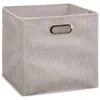 BOITE DE RANGEMENT 31X31CM BEIGE CHINE