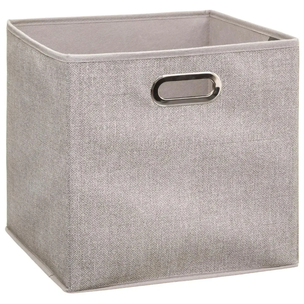 BOITE DE RANGEMENT 31X31CM BEIGE CHINE