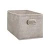 BOITE DE RANGEMENT 15X31CM BEIGE CHINE