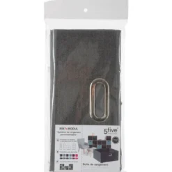 BOITE DE RANGEMENT 31X15CM GRIS FONCE CHINE