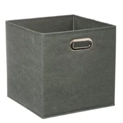 BOITE DE RANGEMENT 31X31CM KAKI