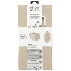 BOITE DE RANGEMENT 15X31CM LIN