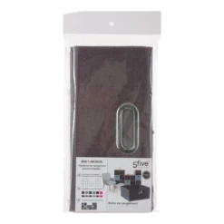 BOITE DE RANGEMENT 31X15CM MARRON CHINE