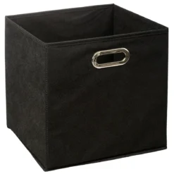BOITE DE RANGEMENT 31X31CM NOIR