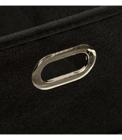 BOITE DE RANGEMENT 15X31CM NOIR