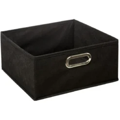 BOITE DE RANGEMENT 31X15CM NOIR