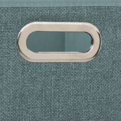 BOITE DE RANGEMENT 31X31CM PETROLE CHINE