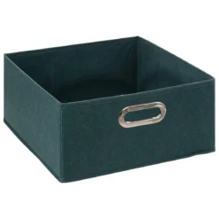 BOITE DE RANGEMENT 31X15CM PETROLE